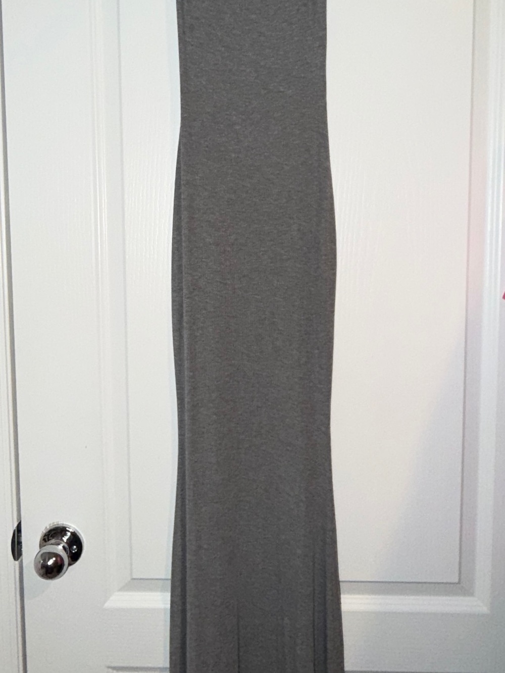SKIMS Gray Long Slip Dress